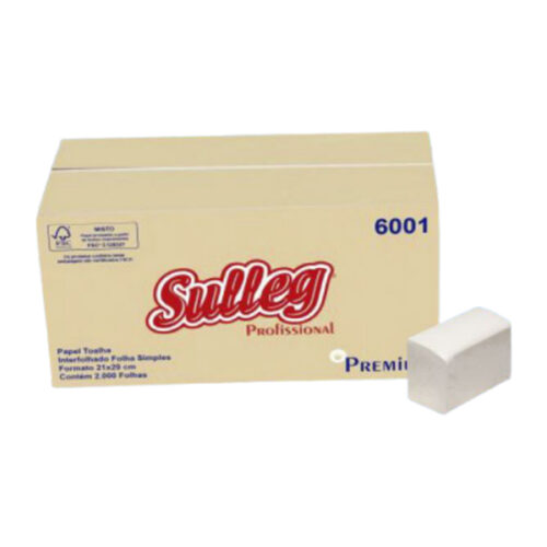 Papel Toalha Premium folha Simples 2.000 folhas